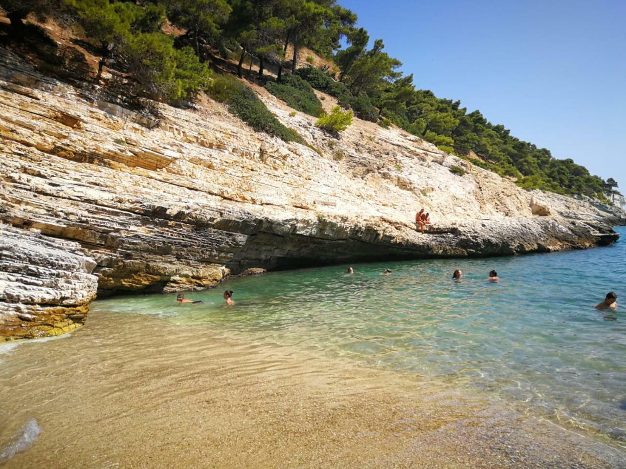 Villa Cala Della Pergola Βιέστε Εξωτερικό φωτογραφία